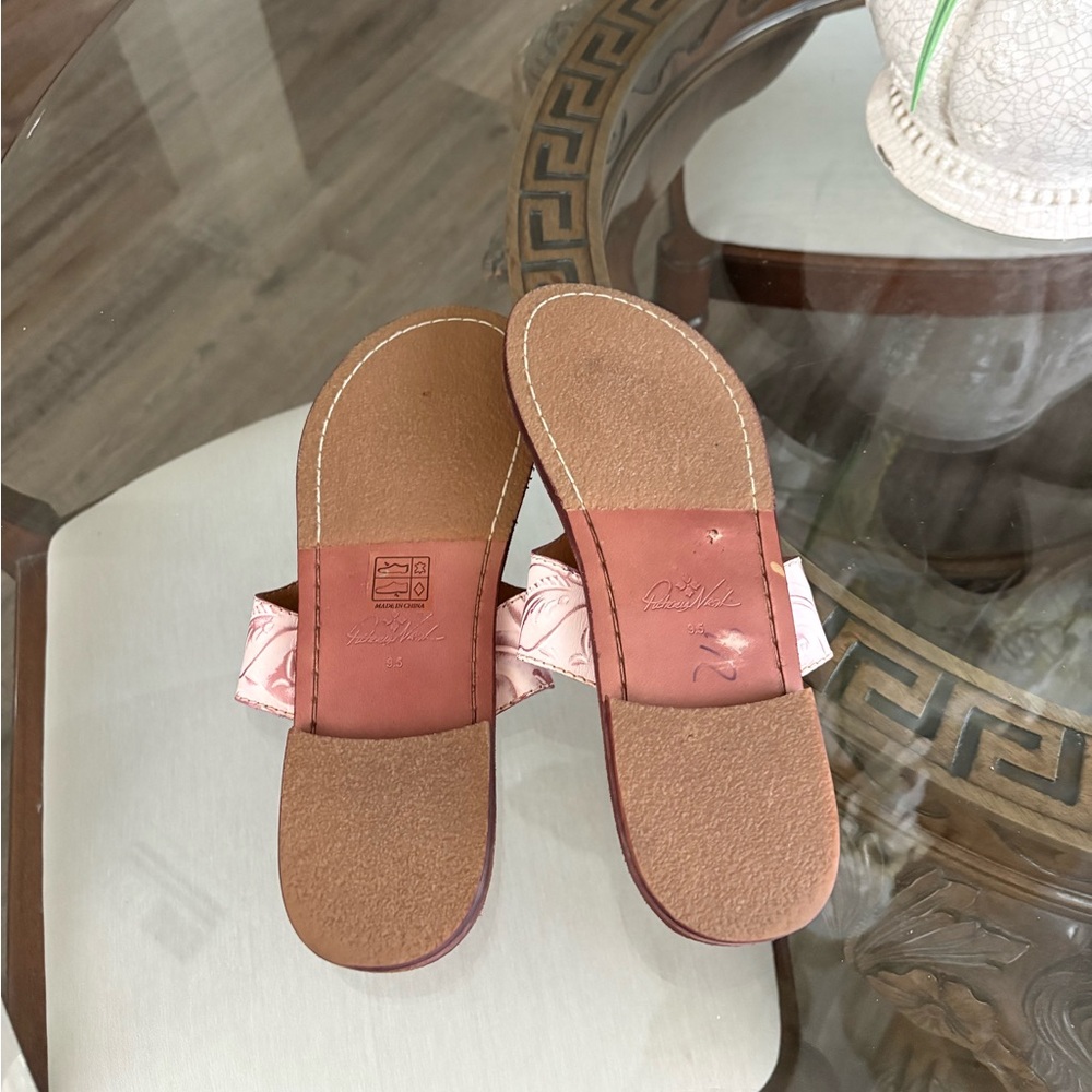 🩷🩷PATRICIA NASH FRANCA FLOWER POM TOOLED LEATHER SANDALS!🩷🩷SALE SALE SALE - Picture 6 of 6